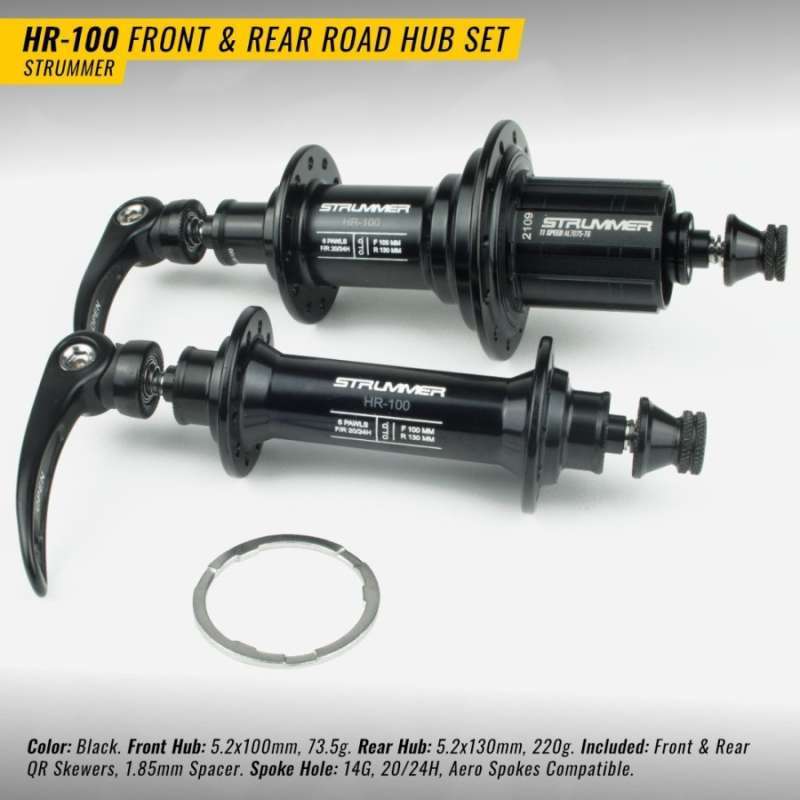 Promo HUB FREEHUB ROADBIKE STRUMMER HR100 20 24 HOLE TAWON Diskon