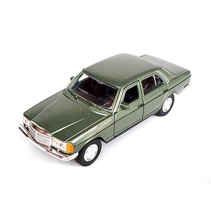 Benz W123 E Class Silver 1 34 Die Cast Metal Model New In Box Welly Mercedes Contemporary Manufacture Cars Trucks Vans