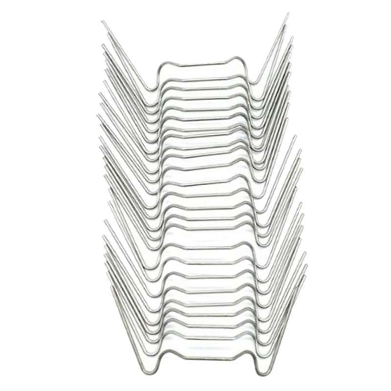 125-pack W Type Glazing Clips Stainless for Greenhouse 1.2mm Thick Universal 