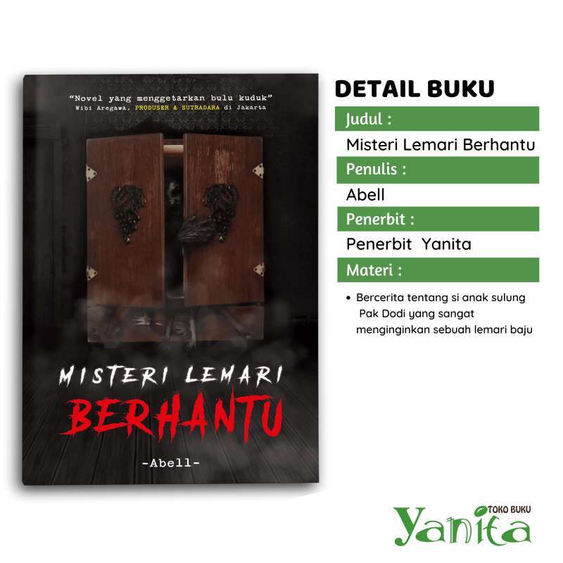 Not Lagu Seram Promo Yanita Novel Horor dan Misteri Lemari Berhantu Horror Seram Diskon 30% di Seller Toko Buku Yanita - Kota Semarang, Jawa Tengah | Blibli