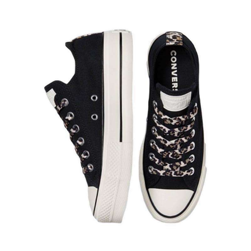 converse womens leopard print