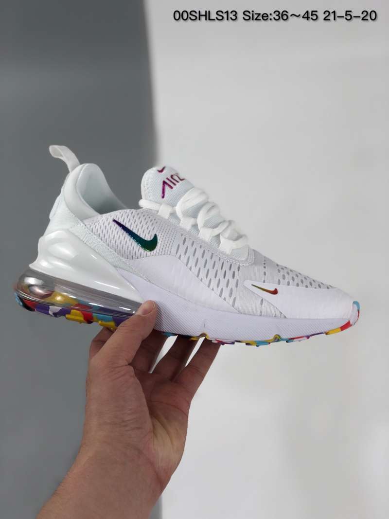Promo NIKE AIR max 270 leather throwback future heel half length high  elastic NIKE AIR cushion casual sports versatile jogging shoe ah8050-005 00  - 43 di Seller Cai Wu Official Store - Indonesia | Blibli