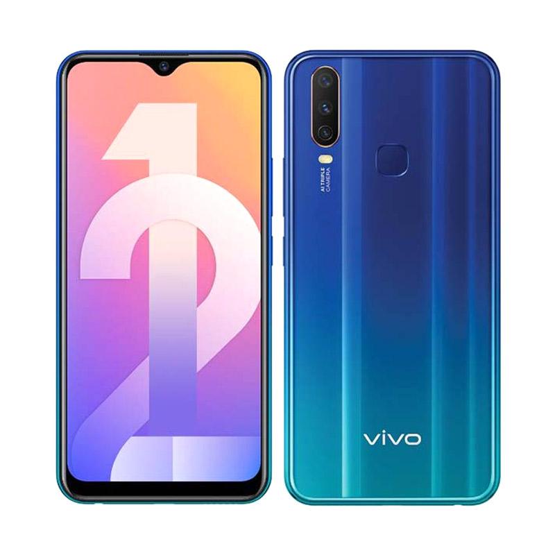 Jual VIVO Y12 Smartphone [64GB/ 3 GB] - Aqua Blue di Seller CV. OBOR 88 - Kota Bandung, Jawa Barat | Blibli