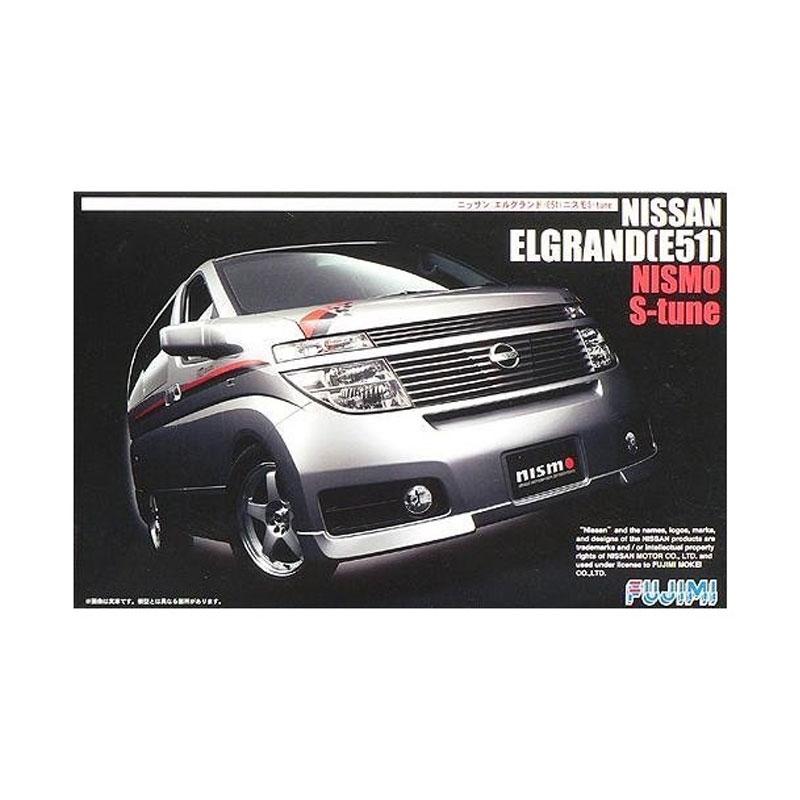 1/24 日産 エルグランド E51 ニスモ S-Tune プラモデル 模型 Yahoo!オークション - 送料込み 「湧き出る存在感」フジミ 1/24