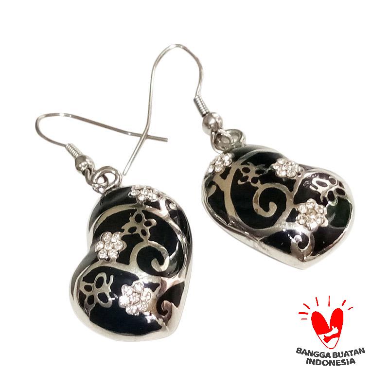 Jual Vee Titanium Batu Giok Love Kristal Swarovski Terapi