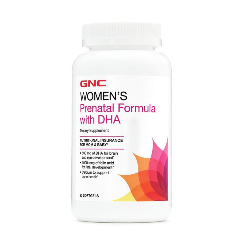 Jual Gnc Women S Prenatal Formula With Dha Supplement 90 Softgels Online November 2020 Blibli