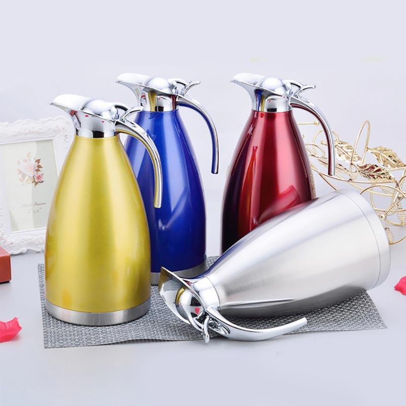 Jual Bluelans Stainless Steel Thermal Flask Jug Coffee Pot Vacuum Insulated Water Bottle 1 5 L Online Maret 2021 Blibli