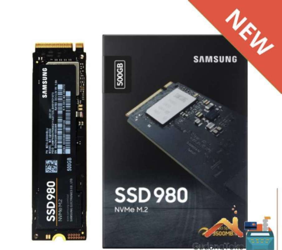 New SSD SAMSUNG 980 NVMe 500GB PCIe