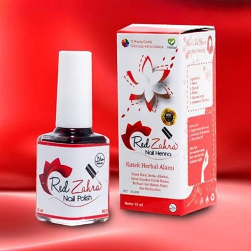 Jual Cmoorlifen Red Zahra 15 Ml Kutek Halal Henna Redzahra Nail Henna Nail Polish Kutek Sholat Online November 2020 Blibli