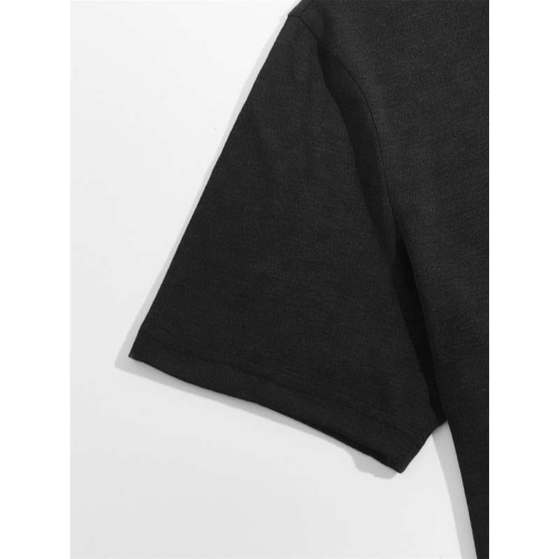 Jual SHEIN Men Solid Round Neck Tee di 