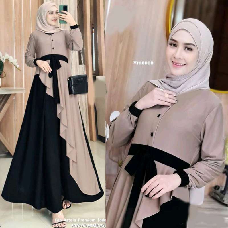 Promo AGNES Dress Muslim Baju Dress Wanita Terbaru Baju Gamis Wanita Terbaru Termurah Baju Lebaran Gamis Lebaran 2022 di Seller New Way CY - Kab. Bandung, Jawa Barat | Blibli
