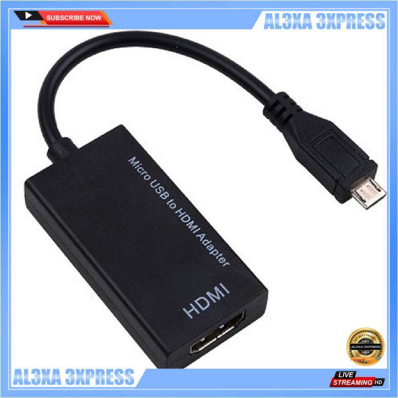 Jual Kabel Adapter Micro Usb To 1080p Hdmi Hdtv Android Huawei Samsun Di Seller Al3xa 3xpress Cibangkong Kota Bandung Blibli