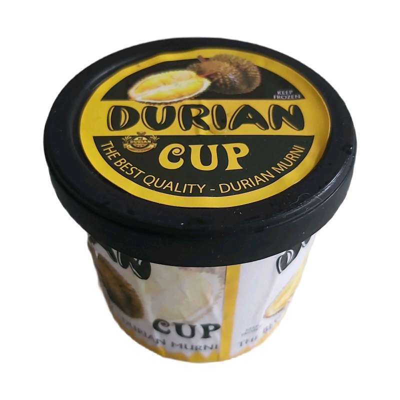 Promo Durian Cup 100gr Durcap Medan Es Krim Fresh Diskon 30 ...