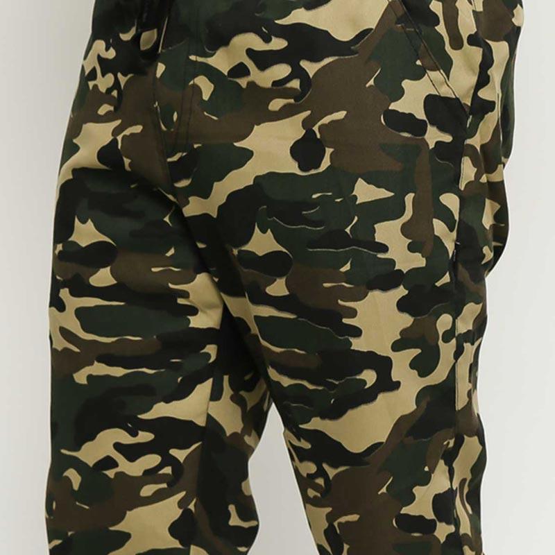 Jual Jfashion Corak Army Celana Jogger Training Panjang Pria