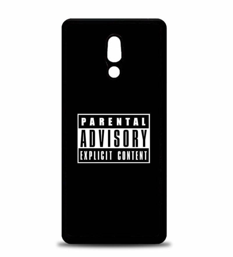 Hardcase Casing Custom Oppo Reno Parental Advisory Explicit Content Case  Cover