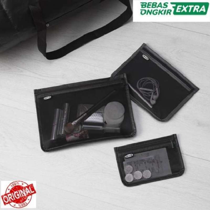 Jual 1set 3pcs Tas Kecil Tempat Aksesories Beresleting Aneka Ukuran hitam Di Seller Ikea Furniture Swedia Pondok Jagung Timur Kota Tangerang Selatan Blibli
