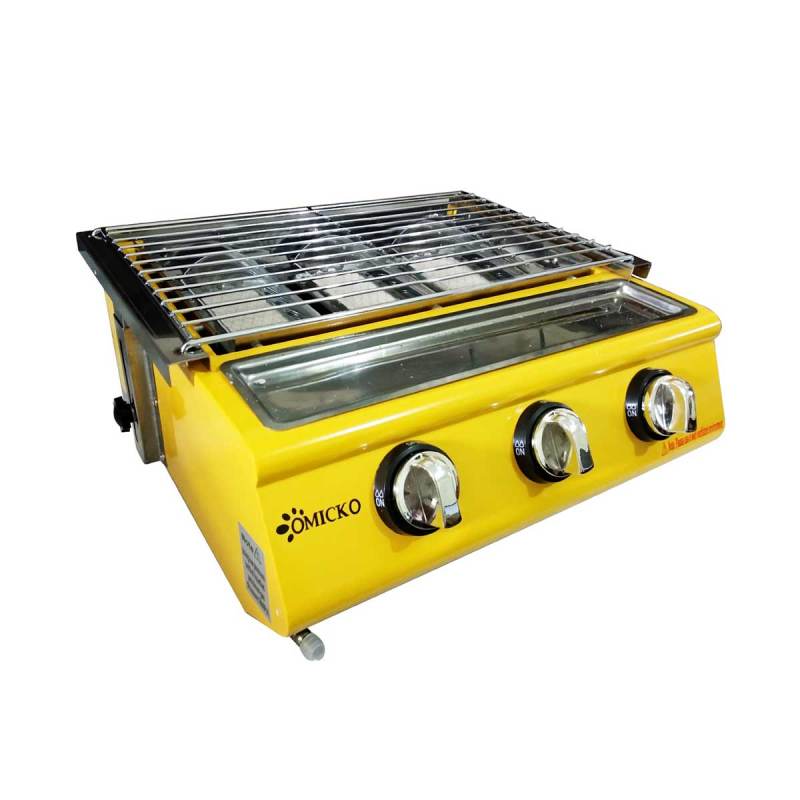 Jual Omicko Lr Q3 B Bbq Grill Panggangan Sosis Kompor 3 Tungku