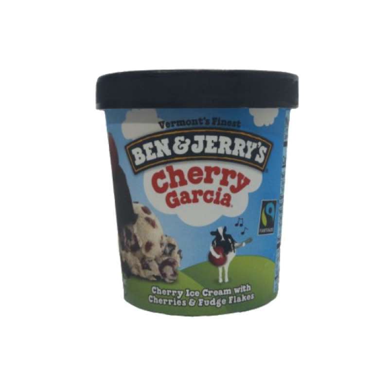 Jual BEN&JERRY'S CHERRY GARCIA 16OZ CUP di Seller Ranch ...