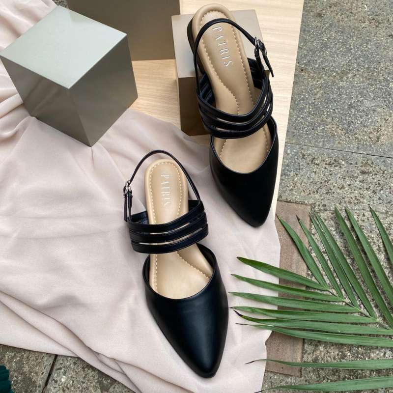 Promo Sandal Mules Wanita Heels / Hak 3 