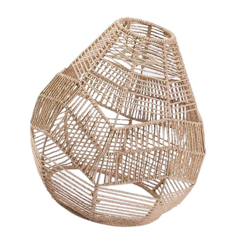 Promo Woven Rattan Pendant Lamp Shade 