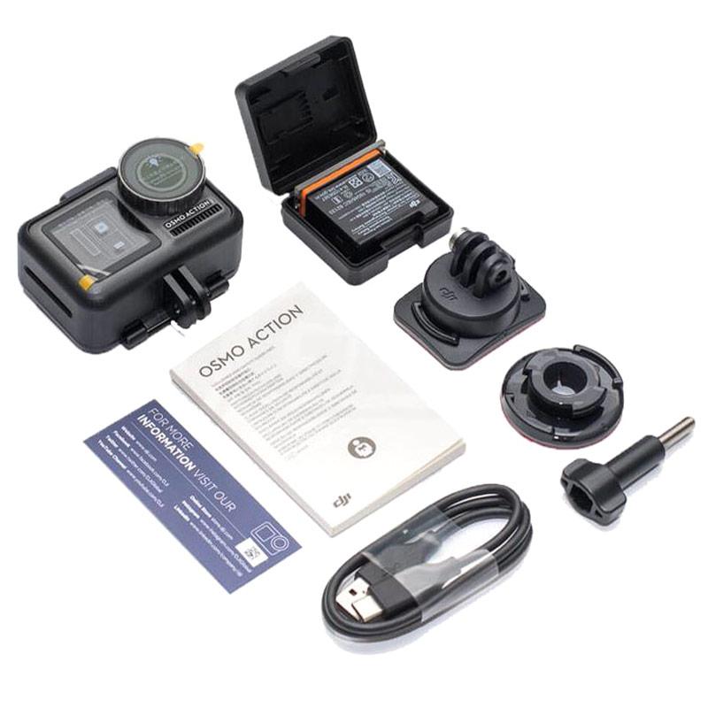 Jual Dji Osmo Action Camera 12 Mp 4k 60 Fps Dual Screens Free
