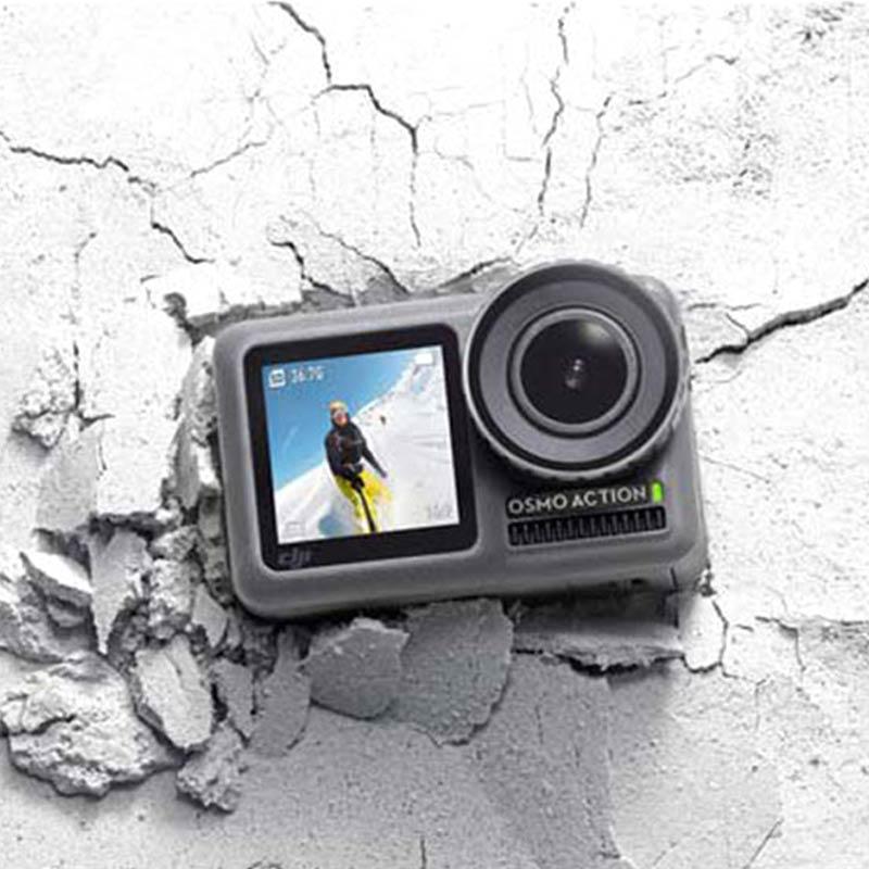 Jual Dji Osmo Action Camera 12 Mp 4k 60 Fps Dual Screens Free Deluxe Supreme Monopod Memory Card 16 Gb Online Mei 2020 Blibli Com