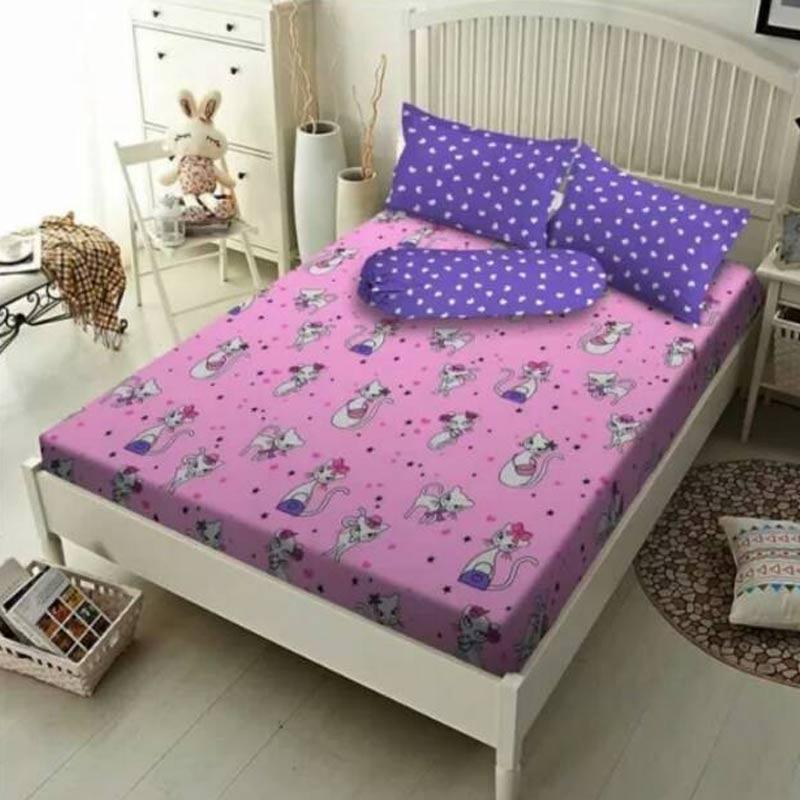 Jual Kintakun D Luxe Kitty Cat Set Sprei King 180 X 200 Cm Online Juni 2020 Blibli Com