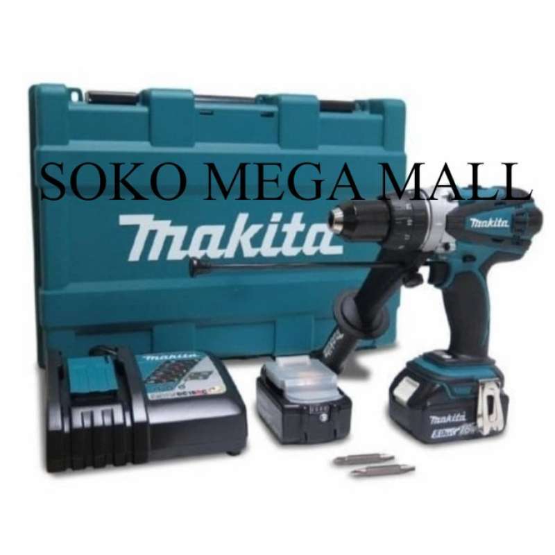 Mesin Bor Besi Tembok Makita DHP 458 