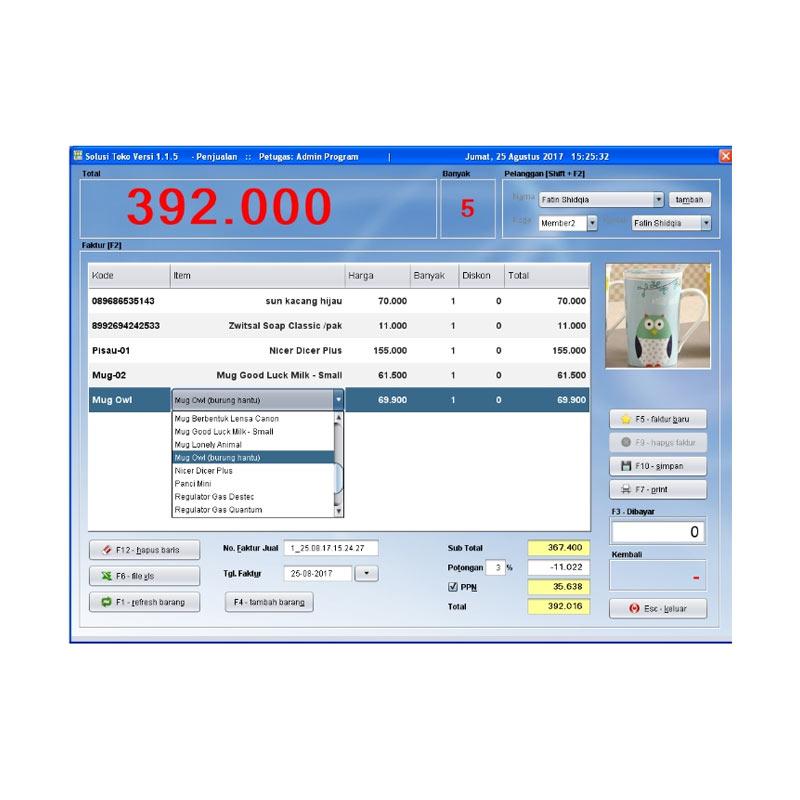 Jual Solusi Program Free Software Kasir Toko Supermarket Pos Retail Inventory Murah Mei 2021 Blibli