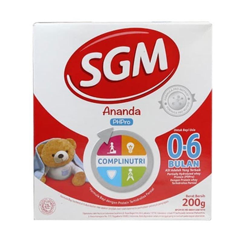 Jual Ed Terbaru Sgm Phpro Susu Formula Bayi 0 6 Bulan 200g Box Online Oktober 2020 Blibli Com