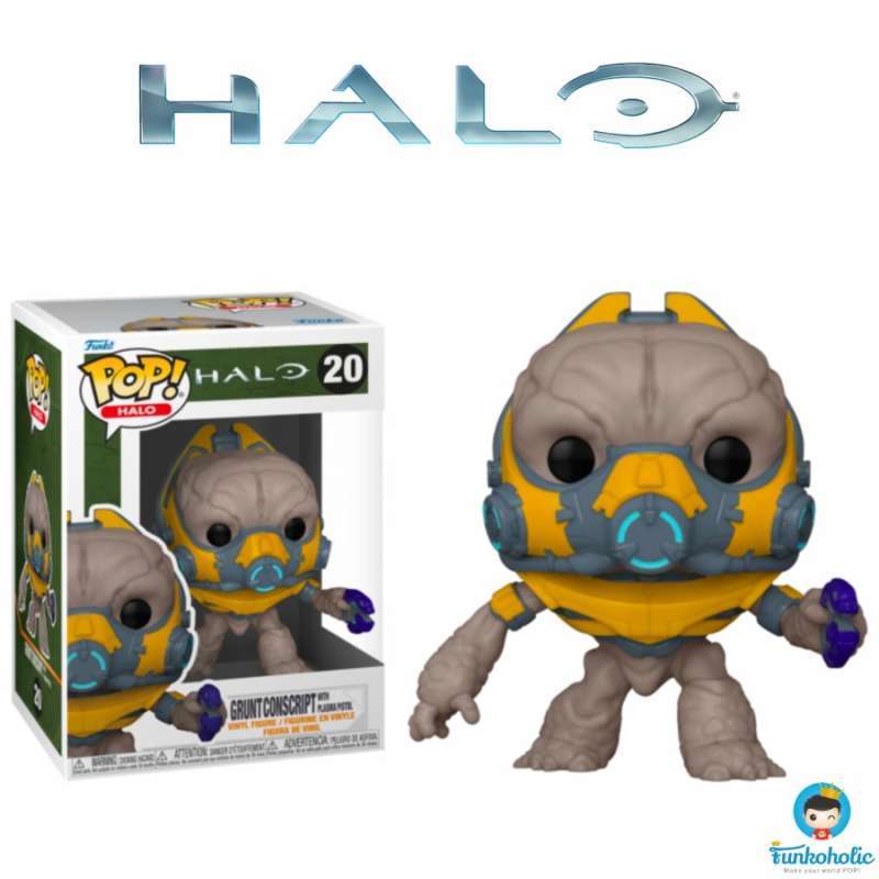 Funko POP! Halo - Grunt Conscript with 