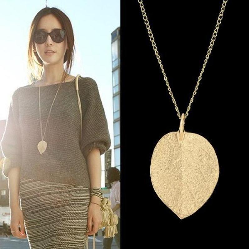 Jual Best Jewelry Gold Color Alloy Leaf 