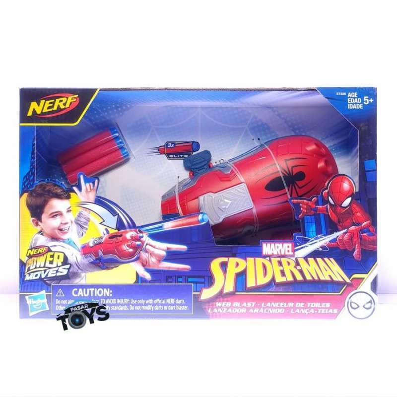 Jual Marvel Power Moves Spiderman Web 