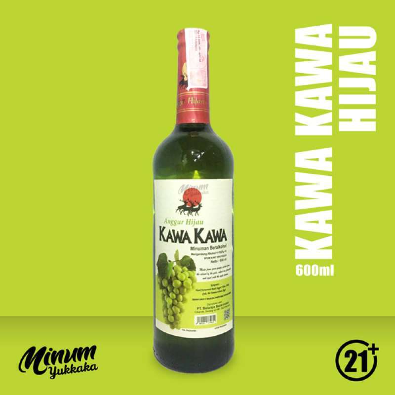 Jual Kawa Kawa Anggur Hijau 600ml di Seller Minum Yuk Kaka Tangerang -  Curug Sangereng, Kab. Tangerang | Blibli
