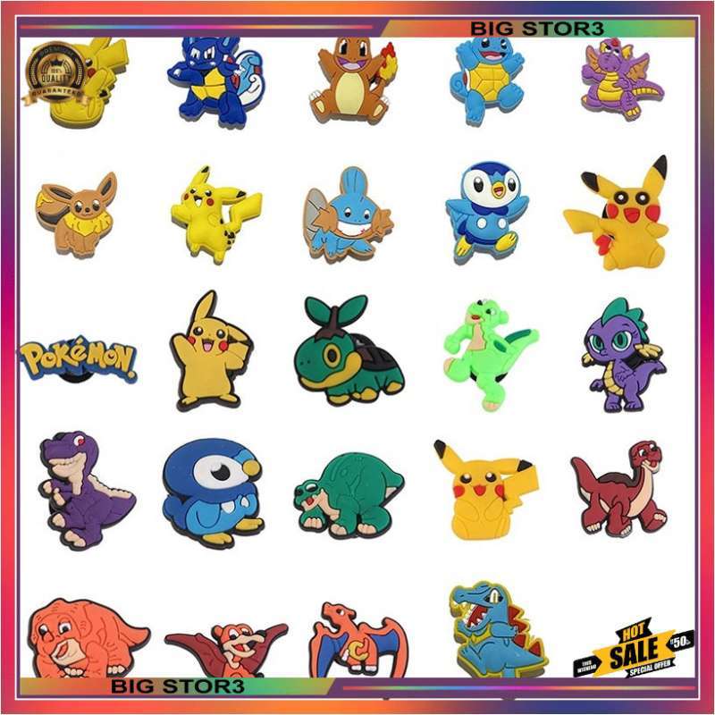 Pikachu jibbitz hot sale
