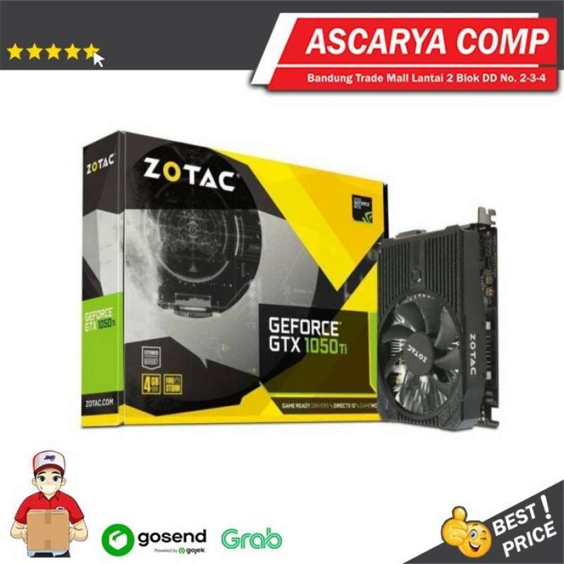 Zotac Geforce Gtx 1050 Ti 4gb Oc Jual Zotac Geforce Gtx 1050ti 4gb