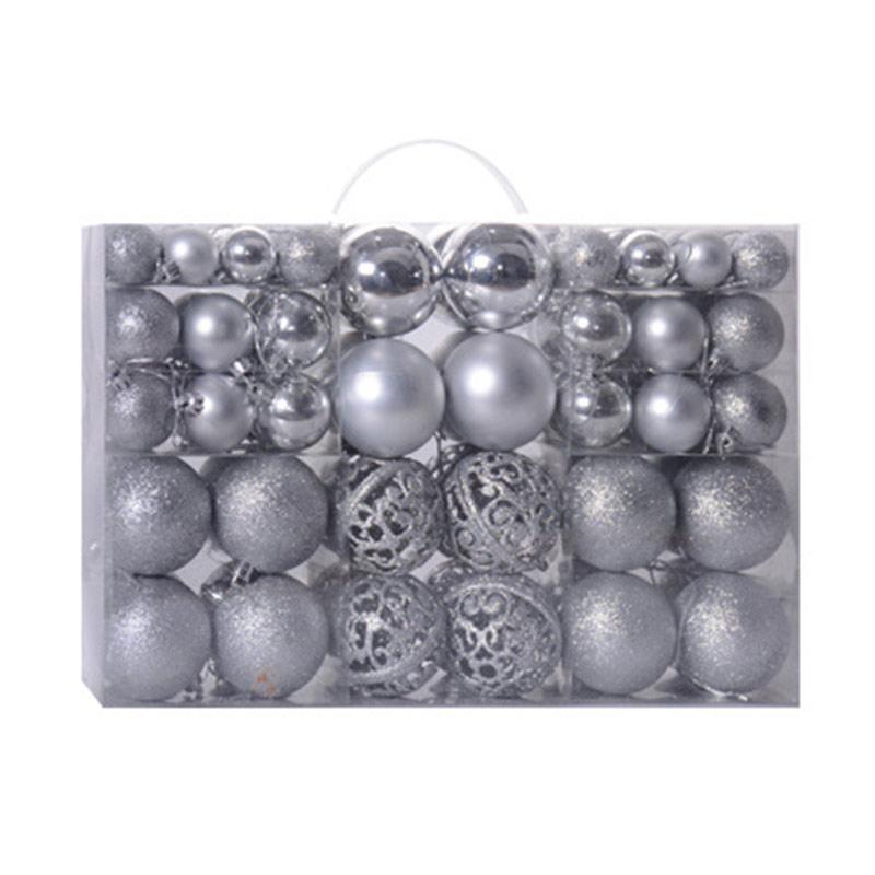 solid colored christmas balls