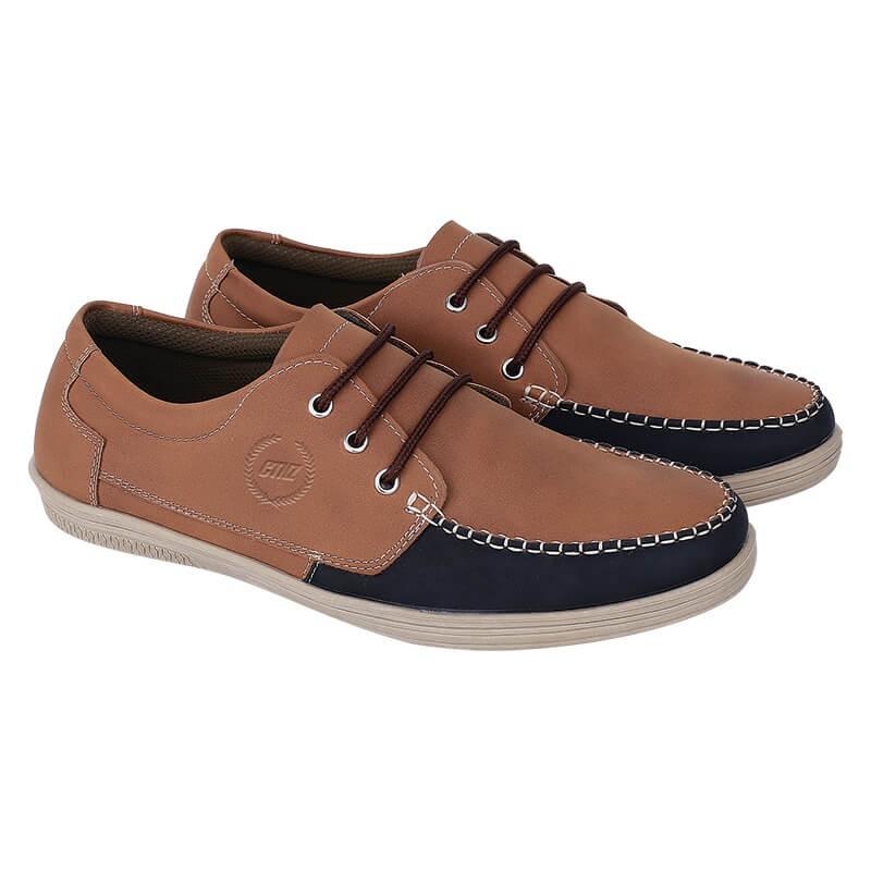 Jual Catenzo Sepatu Casual Pria Coklat 16be Online Juni 2020