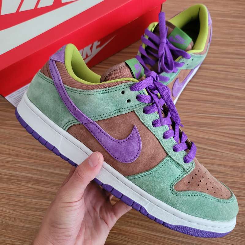 Nike Dunk Low Retro SP Veneer || dusty olive michigan team spartan green