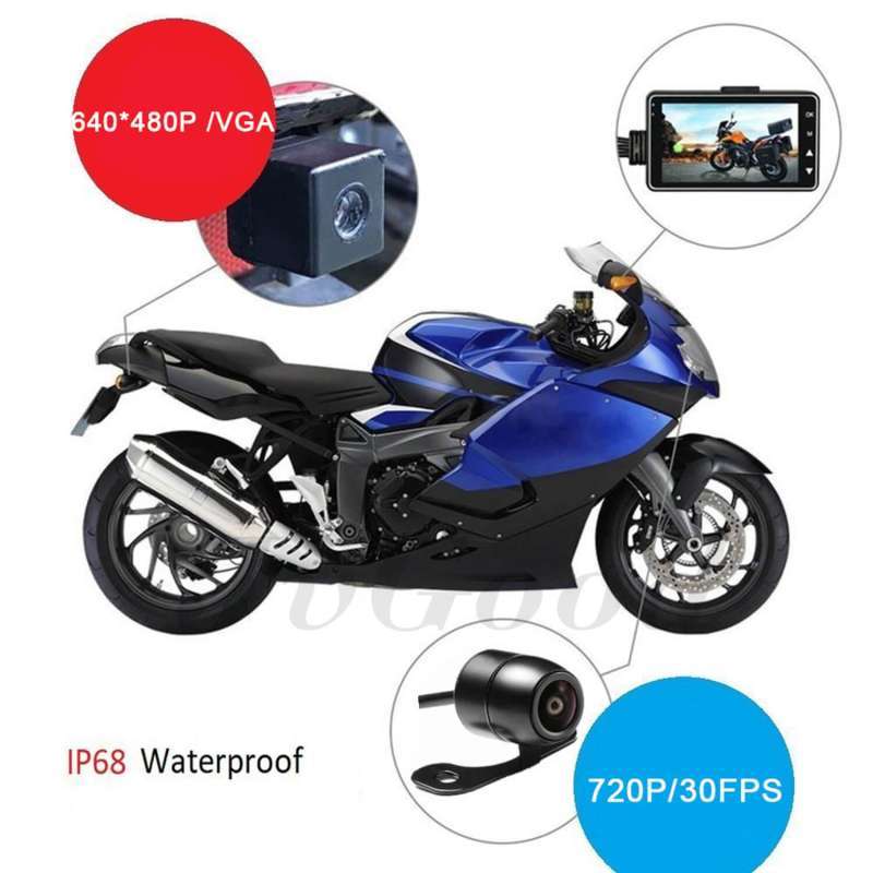 Jual Rmj Home Jvgood 720p Motorbike Dash Cam Night Version 3 Lcd