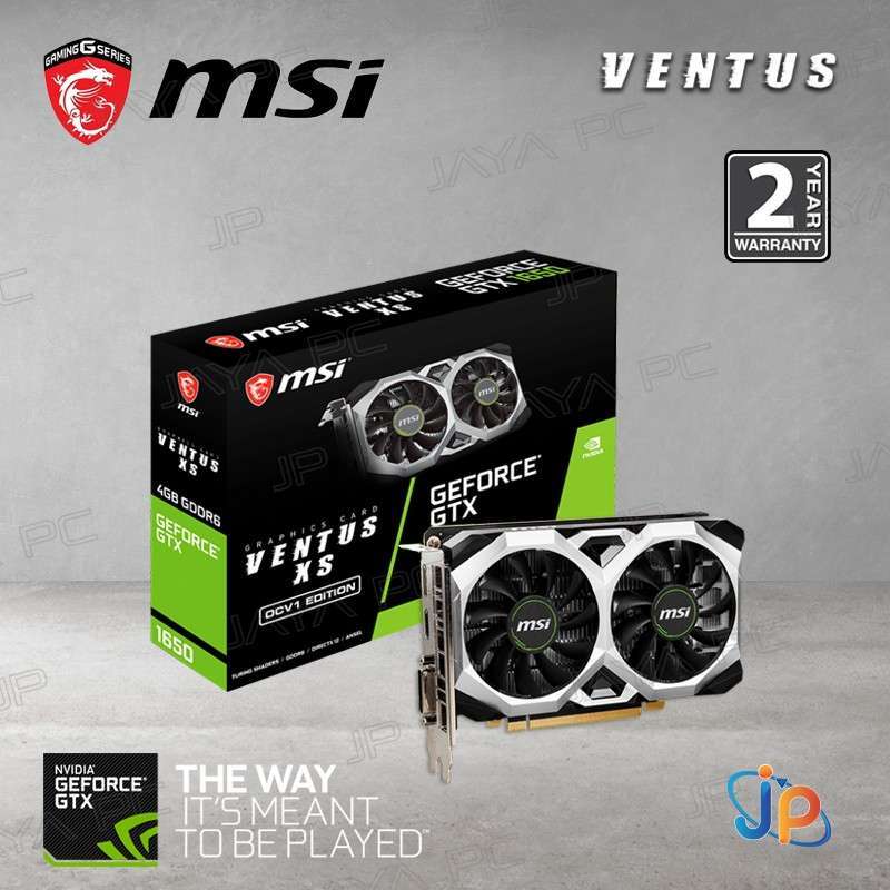 Graphics Card Nvidia 1650 Ventus Jual VGA Msi Geforce Gtx 1650