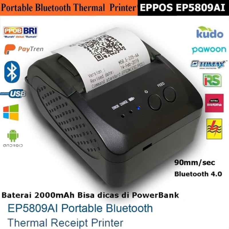 eppos printer bluetooth