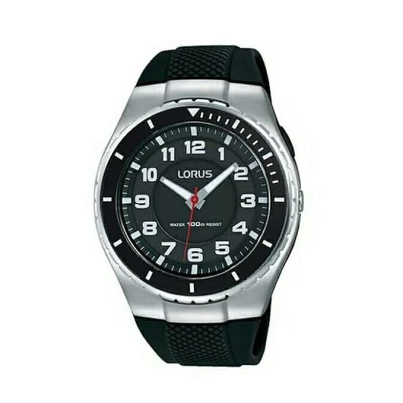 Jam Tangan Sport Analog LORUS R2323LX 9 Hitam Original