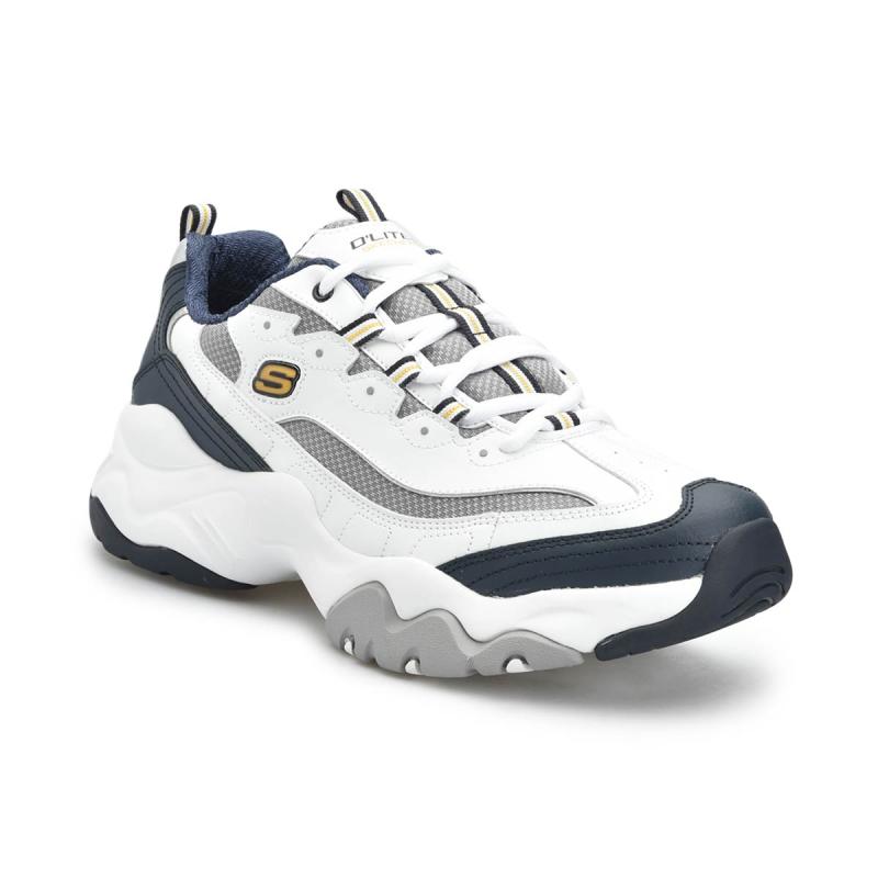 skechers d'lites 3 mens navy