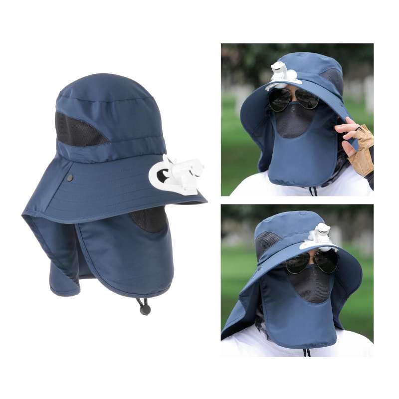 Promo 2x Men Fishing Hat Summer Sun 