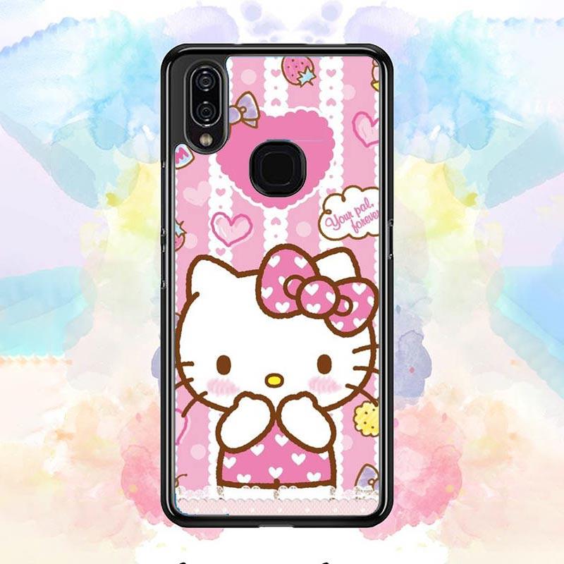 Jual Casing Custom Hardcase Hello Kitty Candy Pink L1944