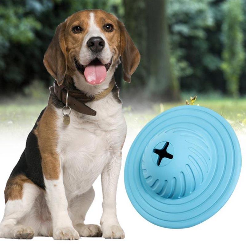 Jual H Ikea Pets Bite Toy Multifunction Rolling Leaking Food