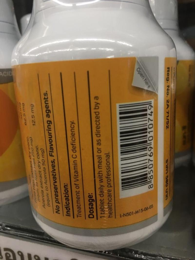 Mega Natc Vitamin C 1000mg 30 Pcs Terbaru Agustus 21 Harga Murah Kualitas Terjamin Blibli