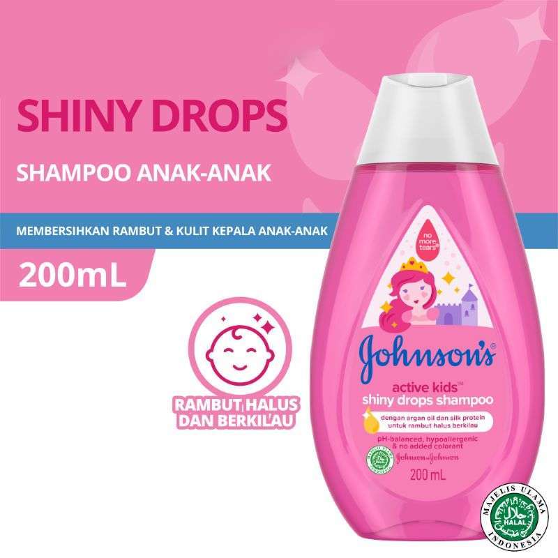 Jual Johnson S Active Kids Shiny Drops Shampoo Terbaru Harga