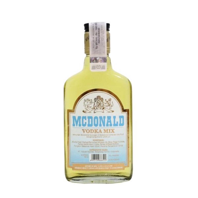 Jual Mcdonald Vodka Mix Minuman Alkohol 180 Ml Online Oktober 2020 Blibli Com